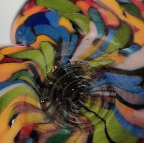 Signed Mad Art Paperweight Art Glass - Picture 6 of 12